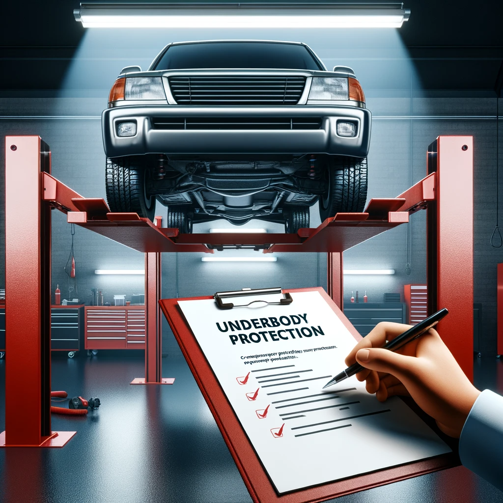 Mechanic suggesting a long term rust protection plan at Levin cars
